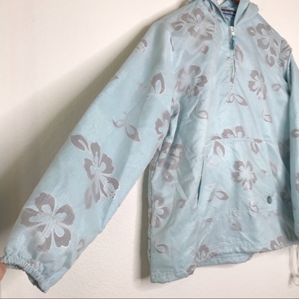 Ripzone Powder Room 1/4 zip nylon pullover medium - Picture 5 of 13